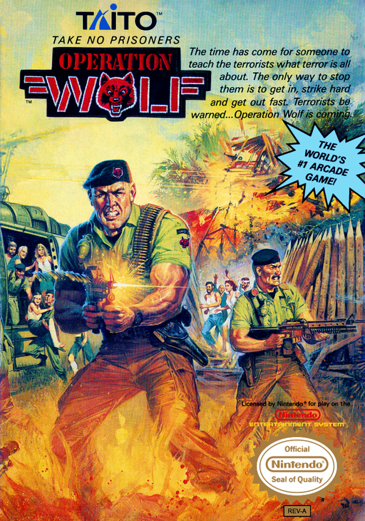 Operation Wolf (USA) box art
